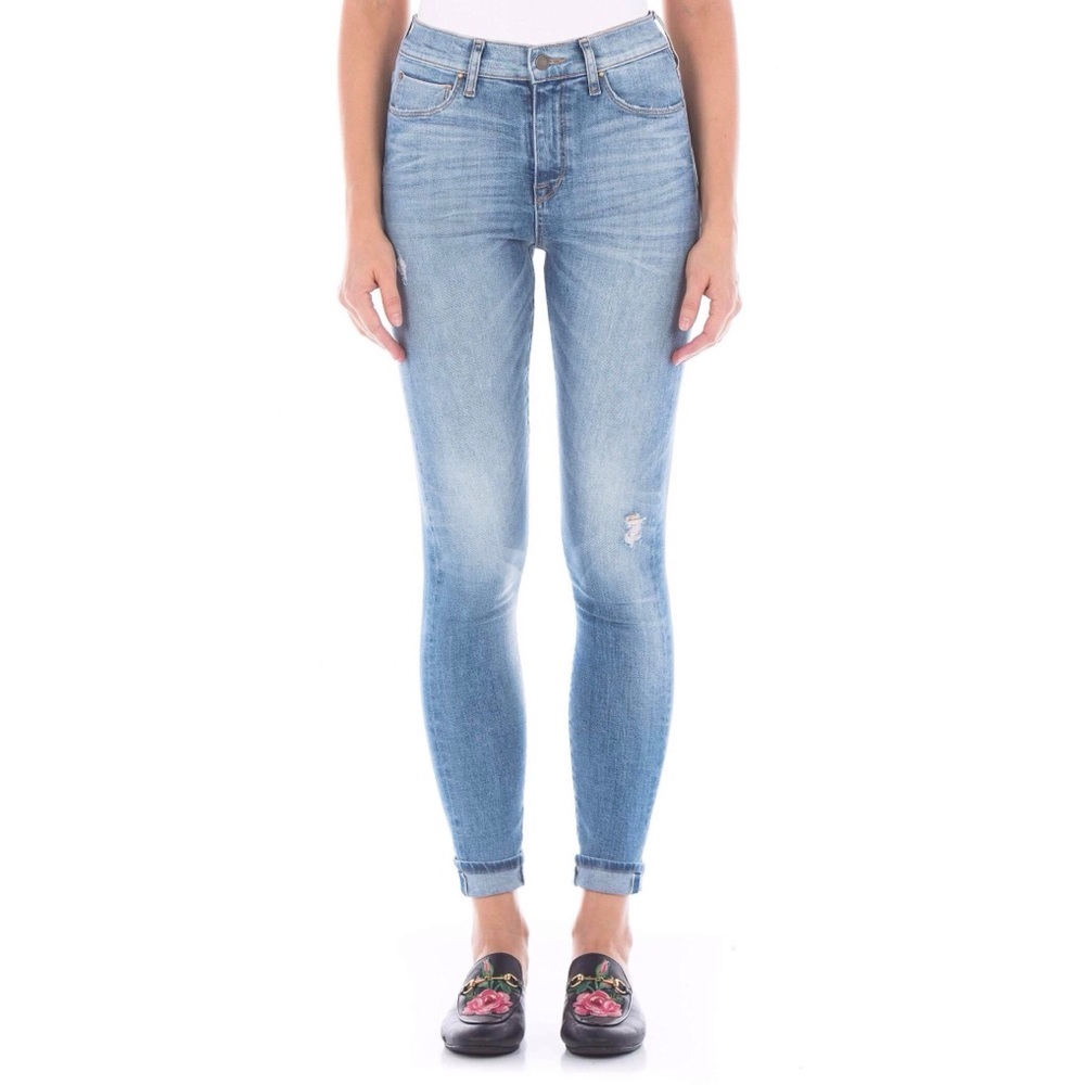 NWT Fidelity Gwen High Rise Selvedge Super Skinny